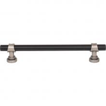 Top Knobs M2730 - Bit Pull 6 5/16 Inch (c-c) Flat Black and Pewter Antique