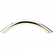 Top Knobs M423 - Curved Wire Pull 3 3/4 Inch (c-c) Polished Brass