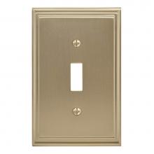 Amerock BP36514BBZ - Mulholland 1 Toggle Golden Champagne Wall Plate