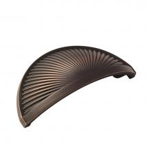 Amerock BP36615ORB - Sea Grass 3 in (76 mm) Center-to-Center Oil-Rubbed Bronze Cabinet Cup Pull